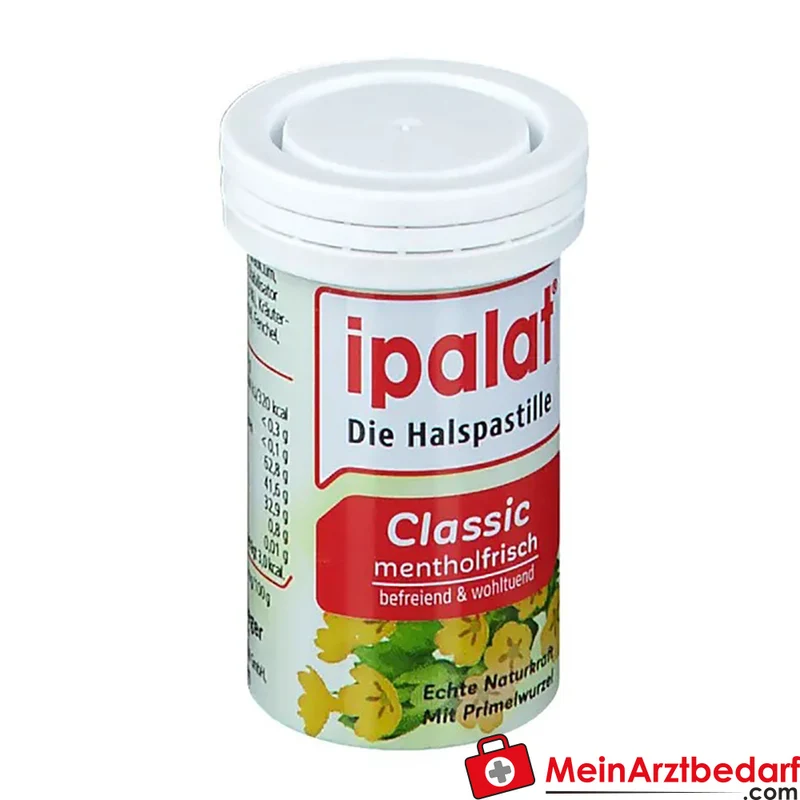 ipalat Halspastillen classic mit Primelwurzel und Menthol 40 Stück