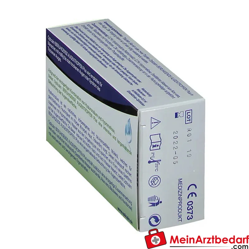 Opticalm beruhigende Augentropfen Plus Hypromellose 1 mg und Hyaluronsäure 1 mg Einzeldosis-Ophtiole 10 ml