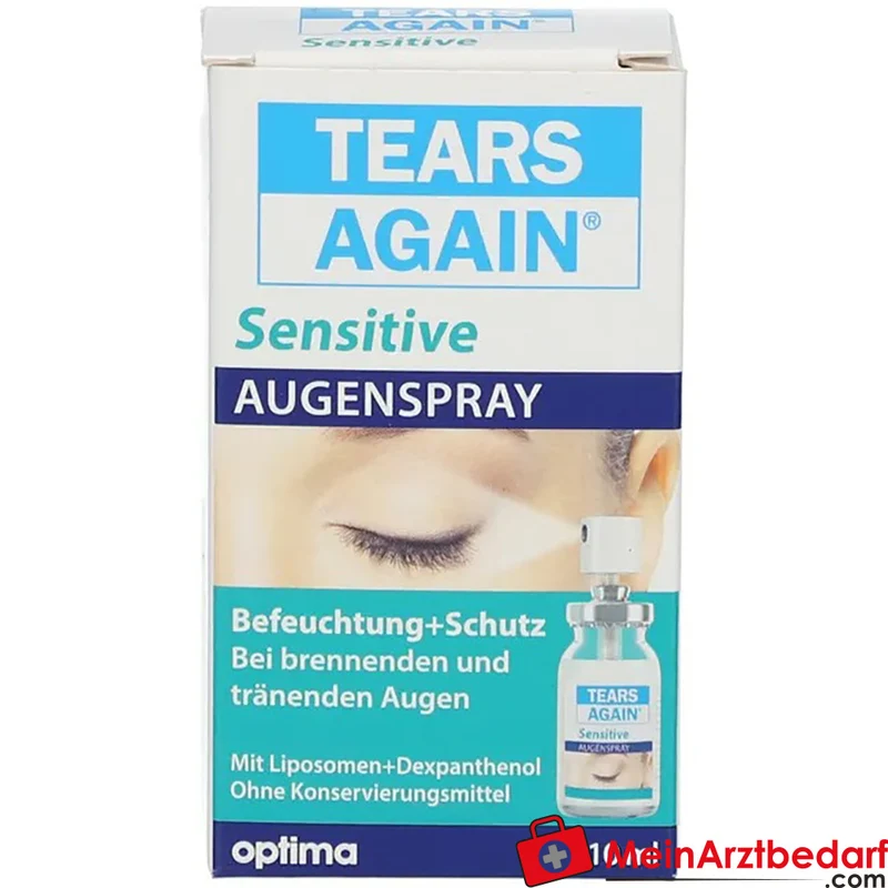 Tears Again Sensitive Augenspray Dexpanthenol, Retinolpalmitat 10 ml