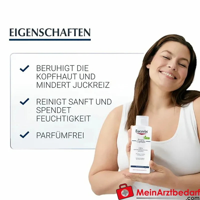 Eucerin DermoCapillaire Urea Kopfhautberuhigendes Shampoo 250 ml