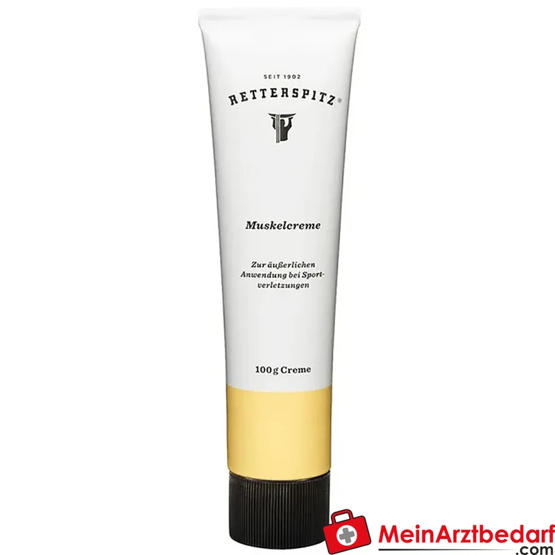 RETTERSPITZ Muskelcreme mit Menthol, Muskatnuss- & Rosmarinöl 100 g