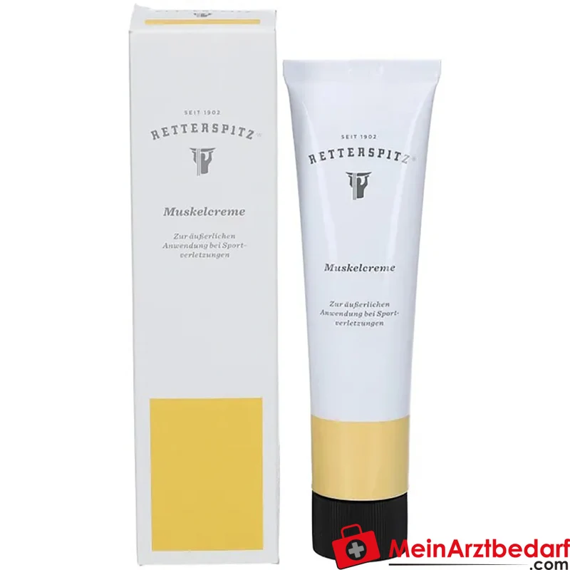 RETTERSPITZ Muskelcreme mit Menthol, Muskatnuss- & Rosmarinöl 100 g