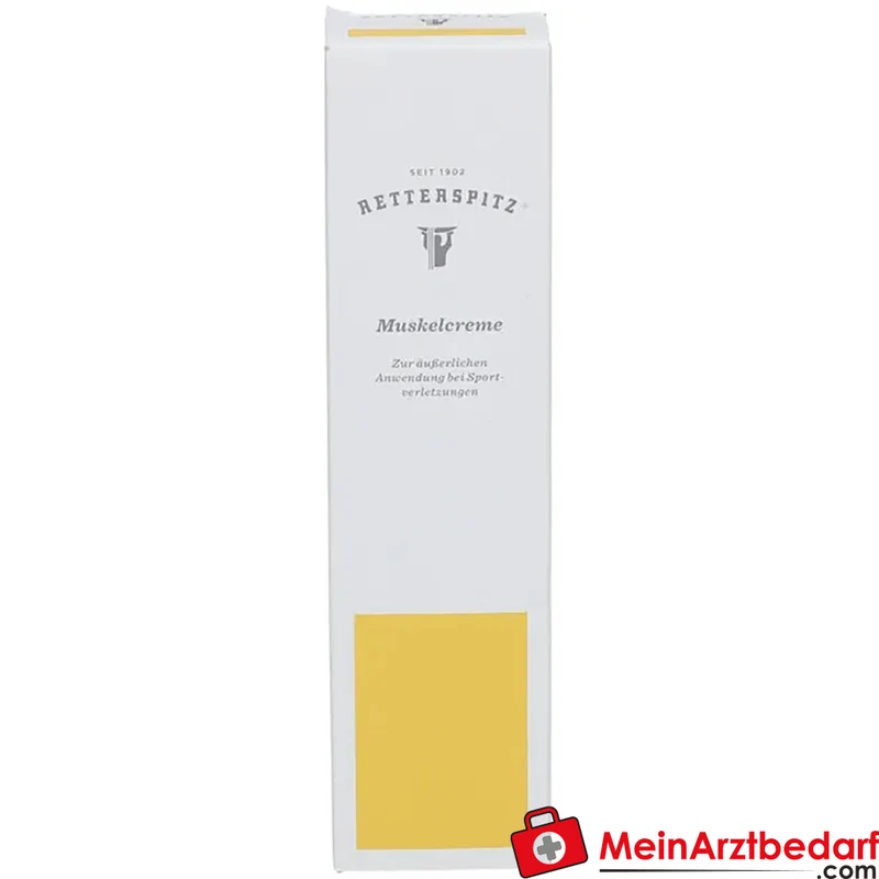 RETTERSPITZ Muskelcreme mit Menthol, Muskatnuss- & Rosmarinöl 100 g