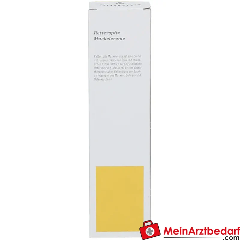 RETTERSPITZ Muskelcreme mit Menthol, Muskatnuss- & Rosmarinöl 100 g