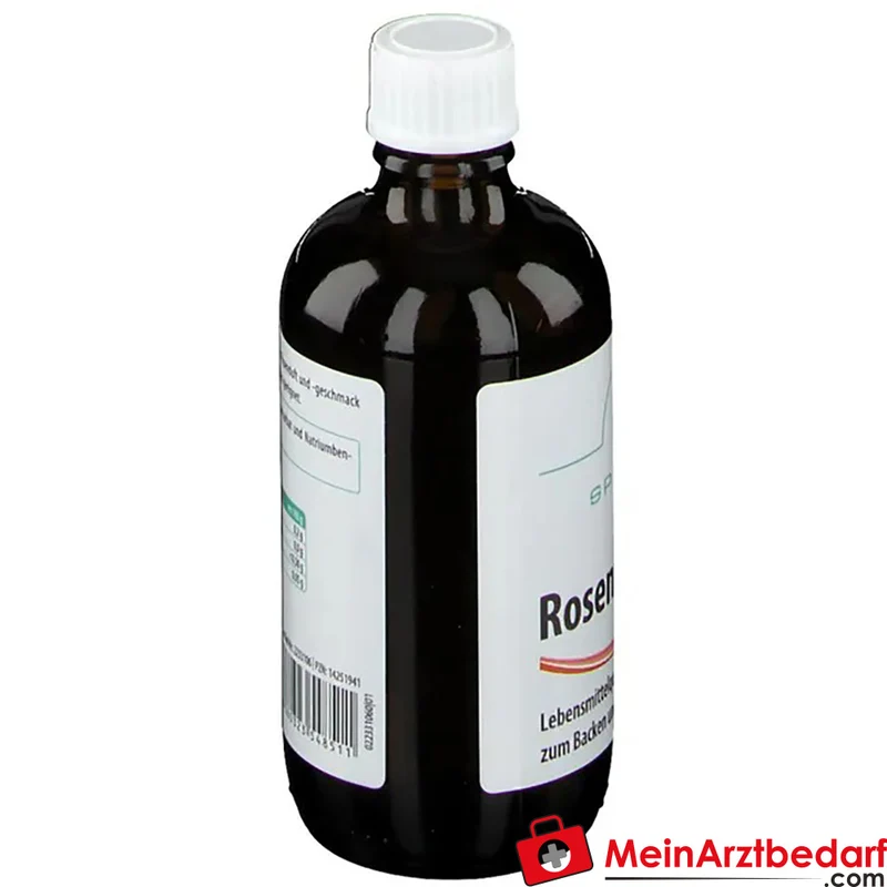 Spinnrad Rosenwasser 100 ml Flasche zum Backen und Kochen
