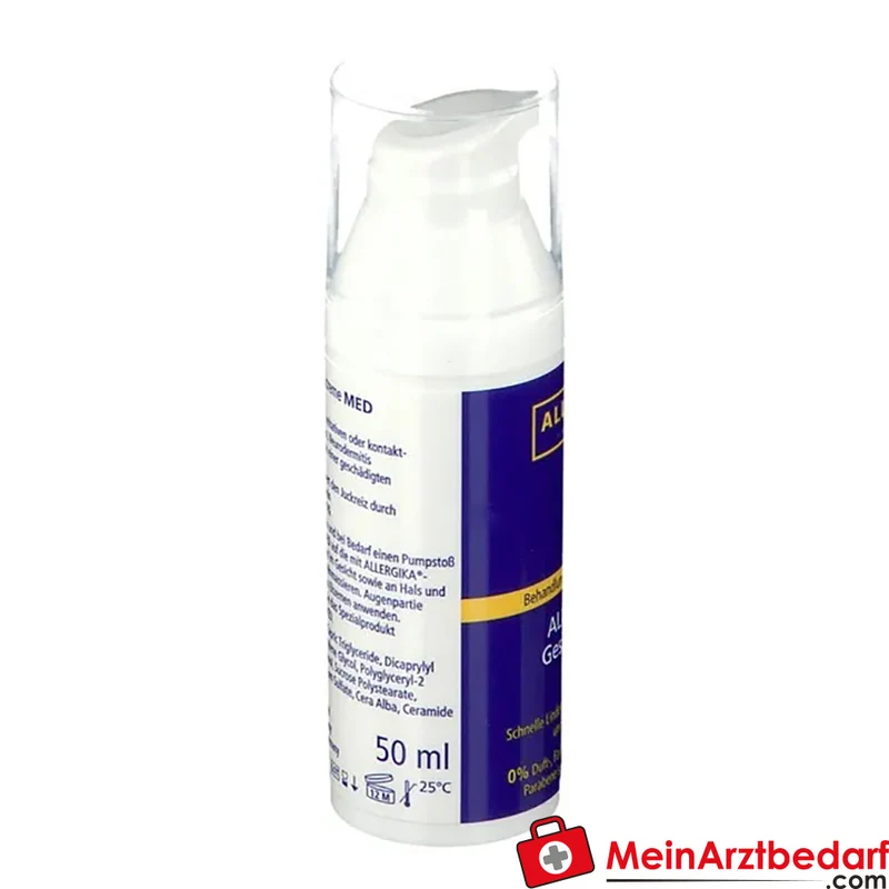ALLERGIKA Gesichtscreme MED mit Ceramid 3 und Panthenol Creme 50 ml