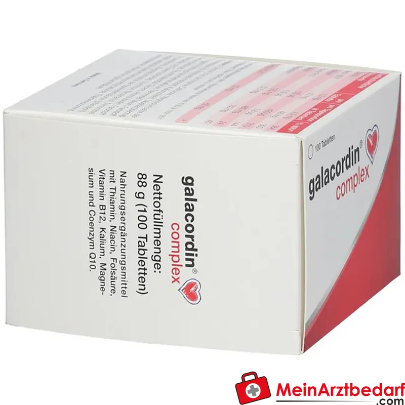 galacordin® complex Coenzym Q10 und B‑Vitamine Tabletten 100 Stück
