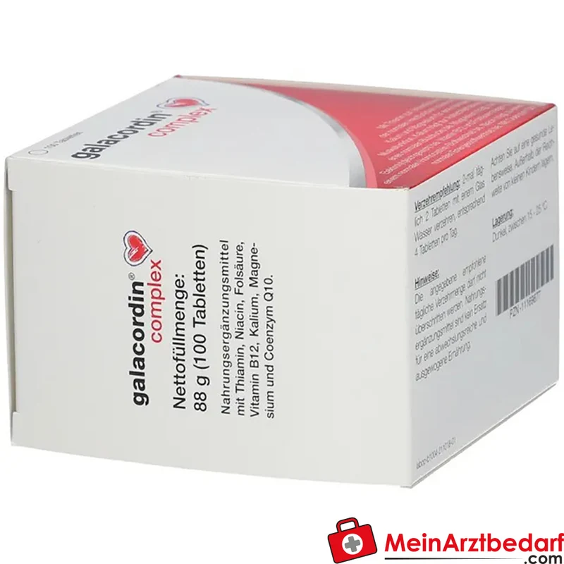 galacordin® complex Coenzym Q10 und B‑Vitamine Tabletten 100 Stück