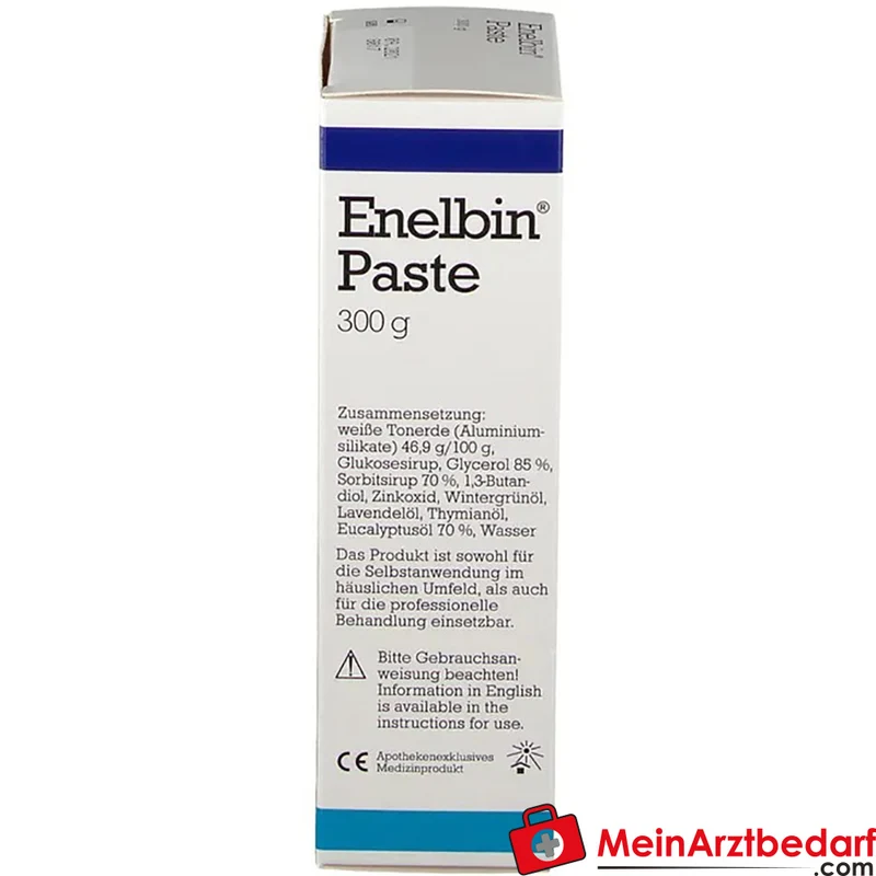 Enelbin Paste Umschlagpaste mit Aluminiumsilikaten und Zinkoxid 300 g