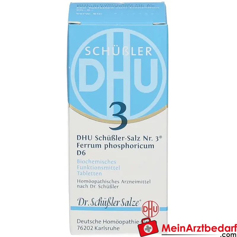DHU Schüßler-Salz Nr. 3 Ferrum phosphoricum D6 Tabletten 200 St.
