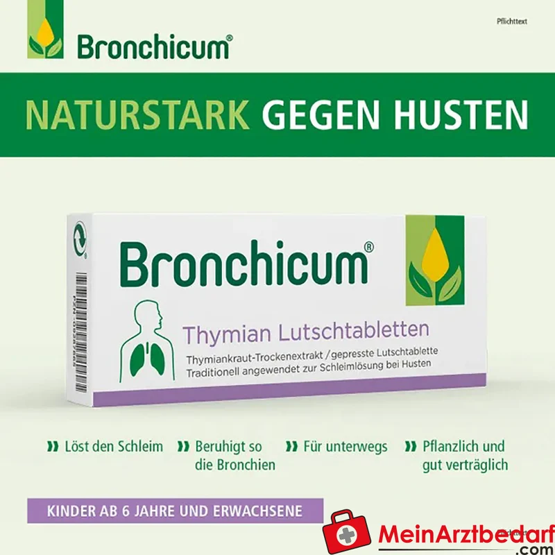 Bronchicum Thymian 11,25 mg Lutschtabletten 20 Stück