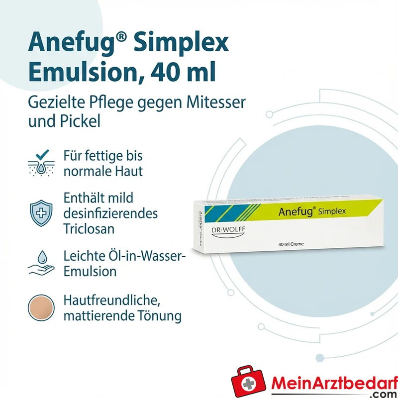 Anefug Simplex Triclosan Emulsion 40 ml