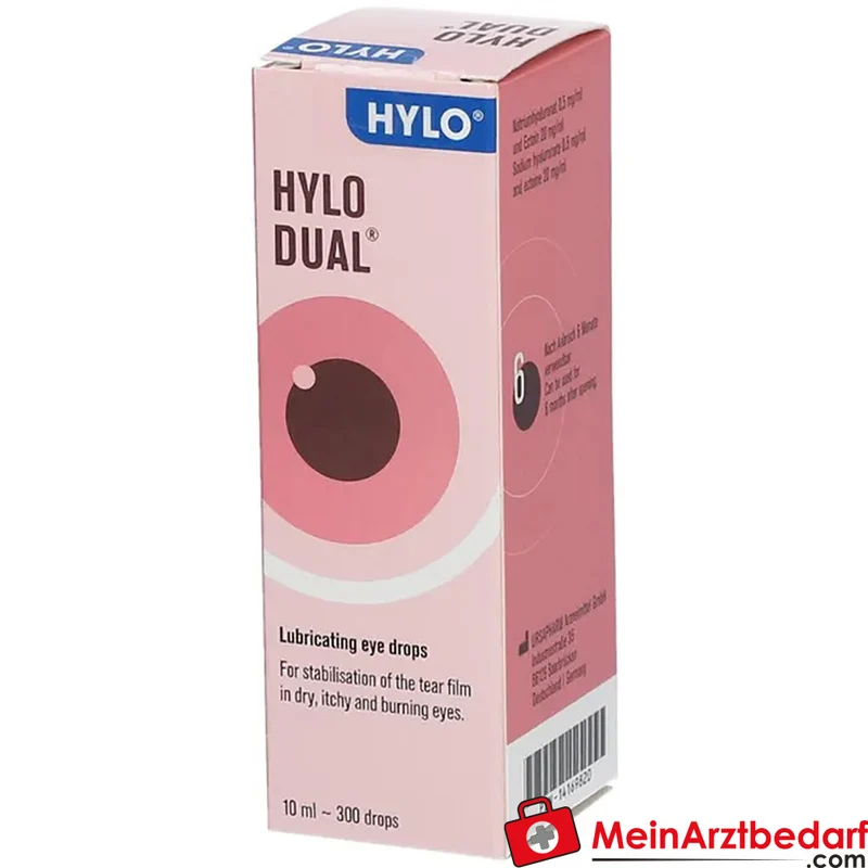 HYLO-DUAL Augentropfen 2% Ectoin und 0,05% Hyaluronsäure 10 ml