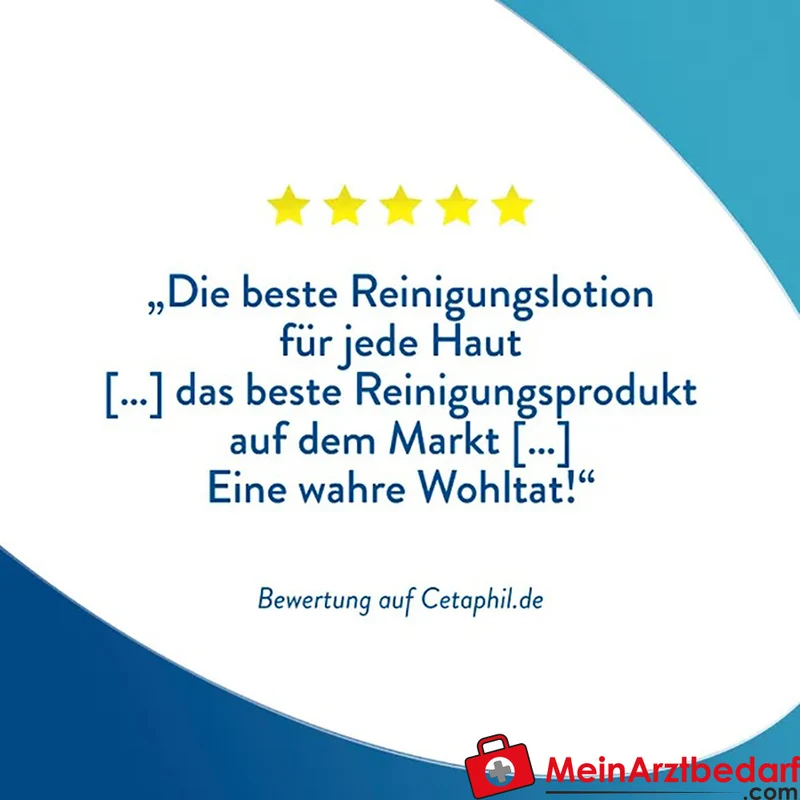 CETAPHIL Reinigungslotion mit Dexpanthenol und Niacinamid, seifenfrei, Pumpspender 236 ml
