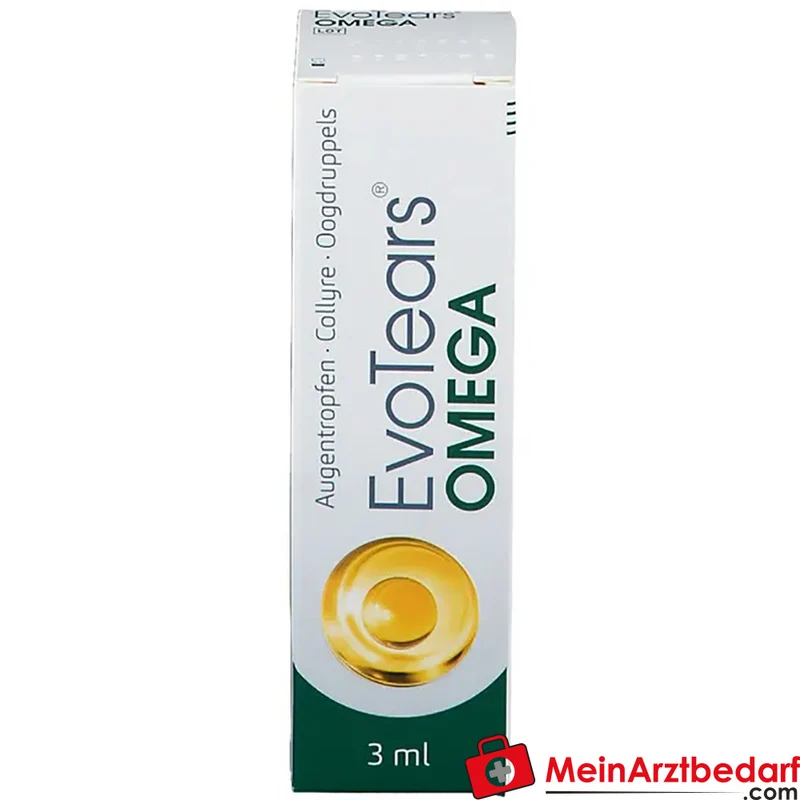 EvoTears OMEGA 1-(Perfluorhexyl)octan Omega-3 Augentropfen wasserfrei 3 ml