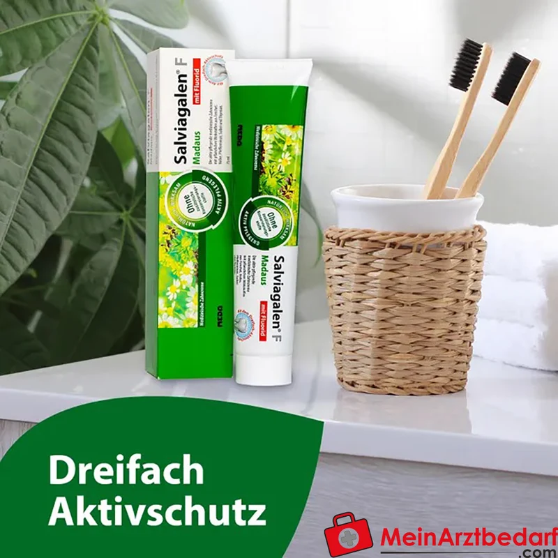Madaus Salviagalen F Natriumfluorid medizinische Zahnpasta 75 ml