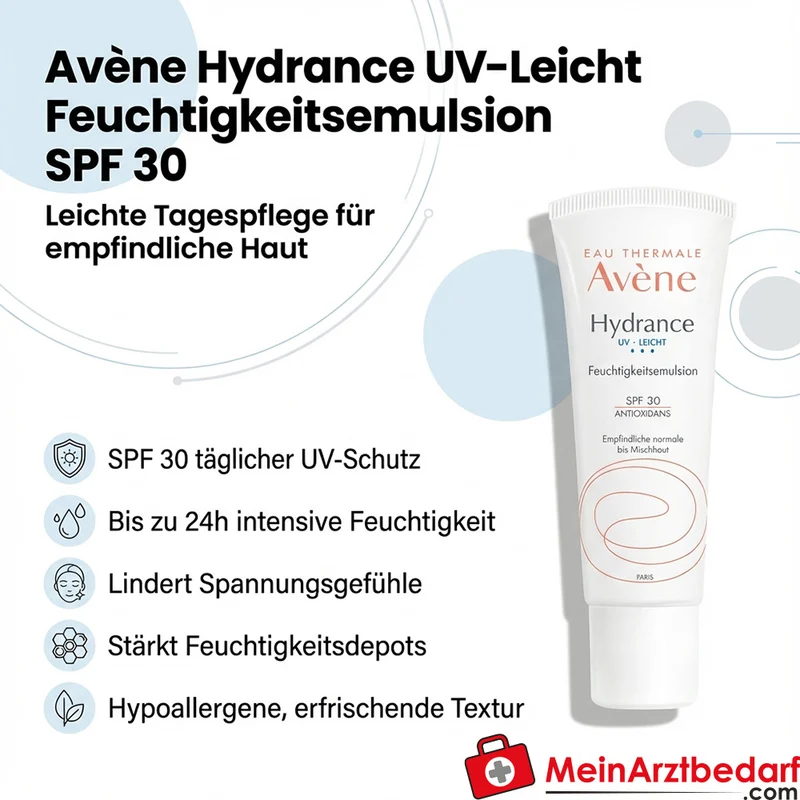 Avène Hydrance UV-Leicht Feuchtigkeitsemulsion SPF 30 40 ml