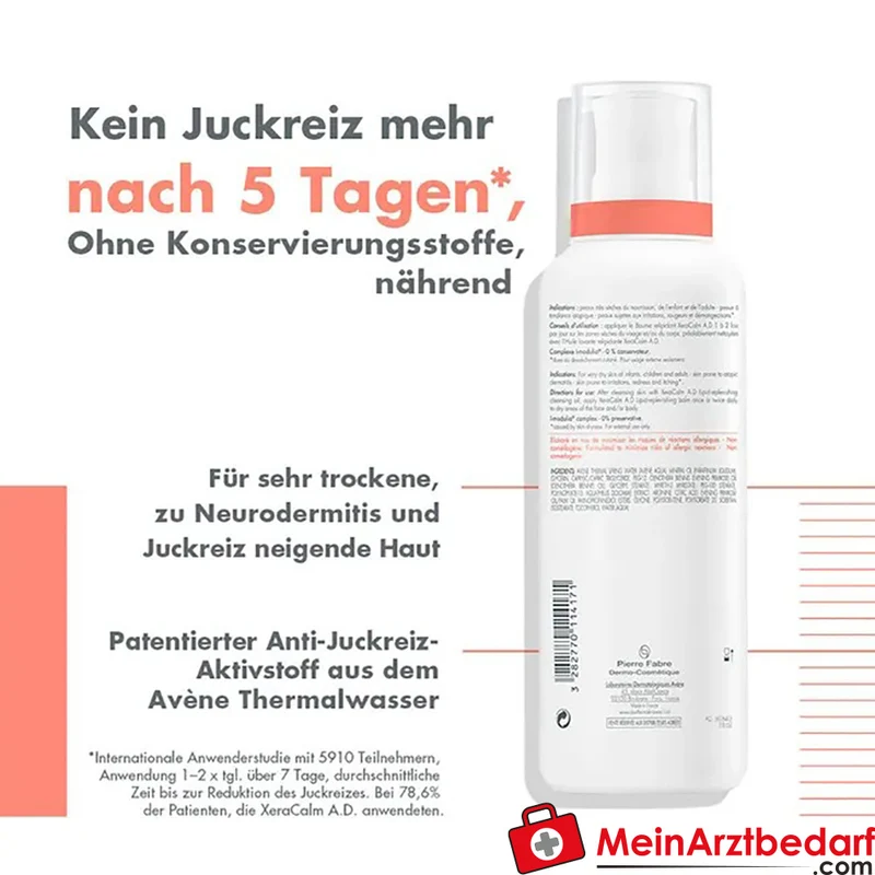 Avène XeraCalm A.D Balsam 400 ml gegen Juckreiz Neurodermitis