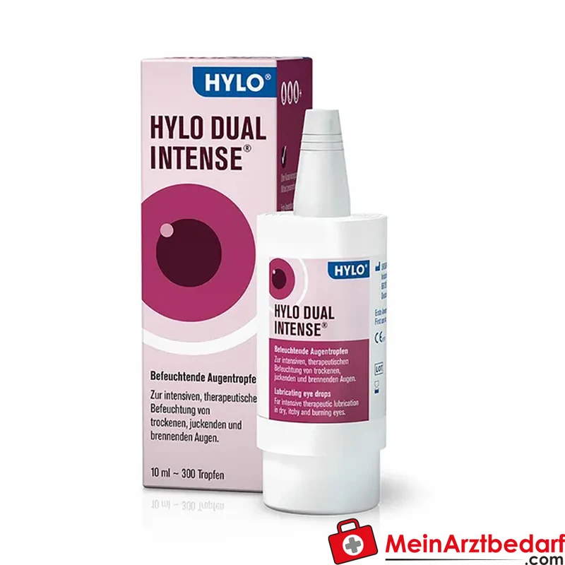 HYLO Dual Intense Augentropfen 0,2% Hyaluronsäure, 2,0% Ectoin 10 ml