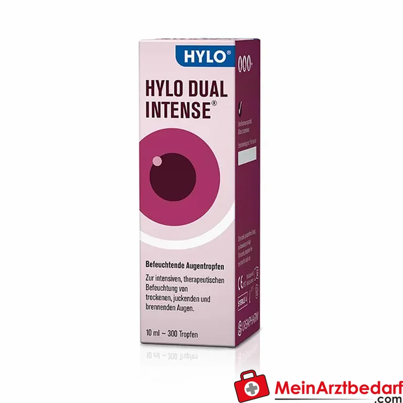 HYLO Dual Intense Augentropfen 0,2% Hyaluronsäure, 2,0% Ectoin 10 ml