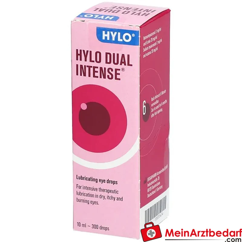 HYLO Dual Intense Augentropfen 0,2% Hyaluronsäure, 2,0% Ectoin 10 ml