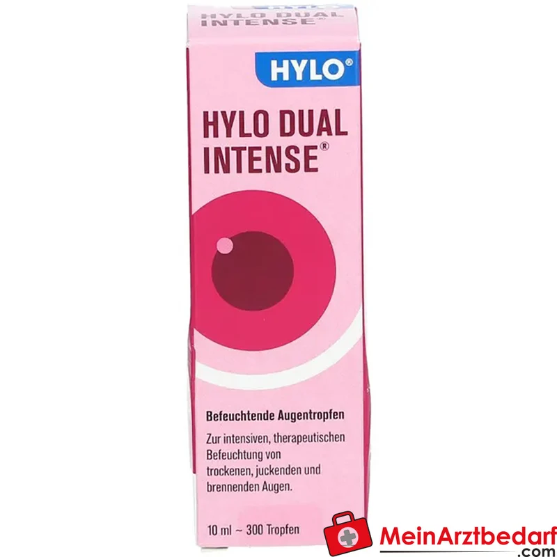 HYLO Dual Intense Augentropfen 0,2% Hyaluronsäure, 2,0% Ectoin 10 ml