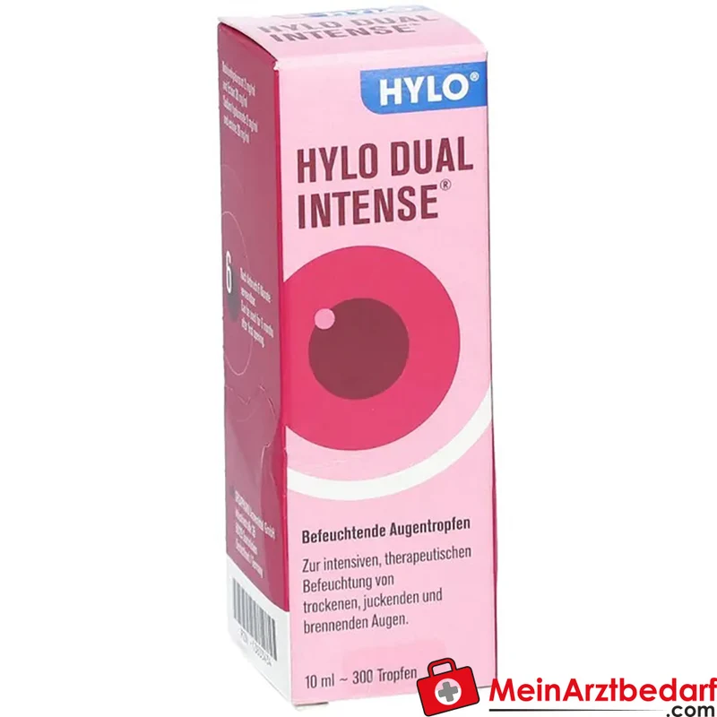 HYLO Dual Intense Augentropfen 0,2% Hyaluronsäure, 2,0% Ectoin 10 ml