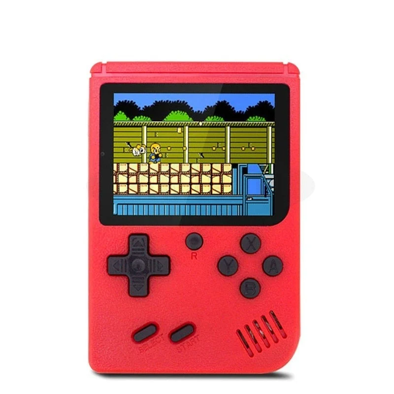Retro-Spielkonsole - 400 Spiele | Tragbar und TV-Anschluss