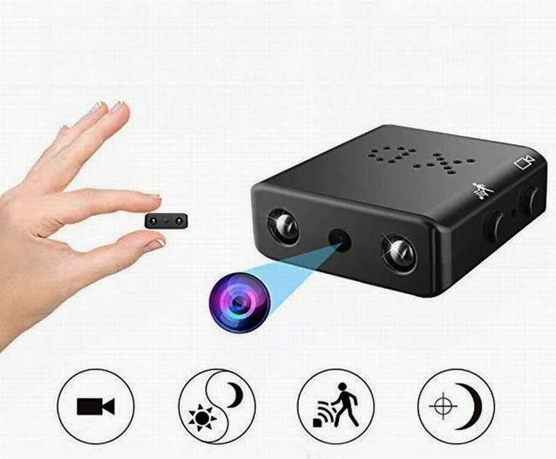 Mini HD Kamera mit Ton für diskrete Überwachung und Sicherheit