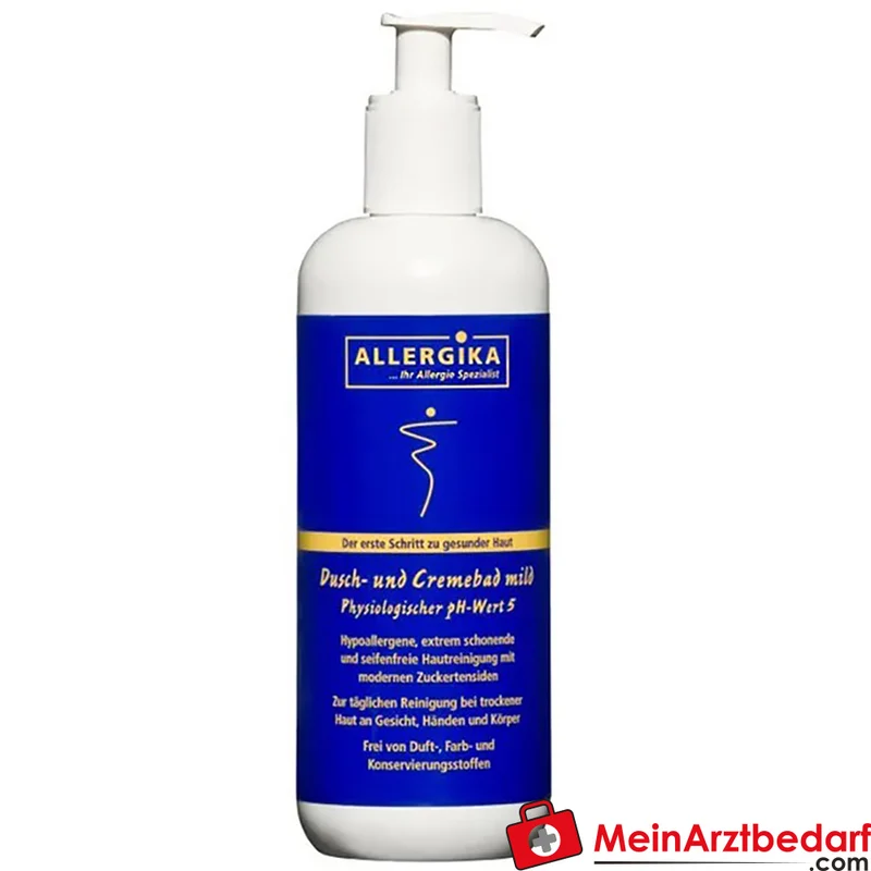 ALLERGIKA Dusch- und Cremebad mild 500 ml für empfindliche Haut