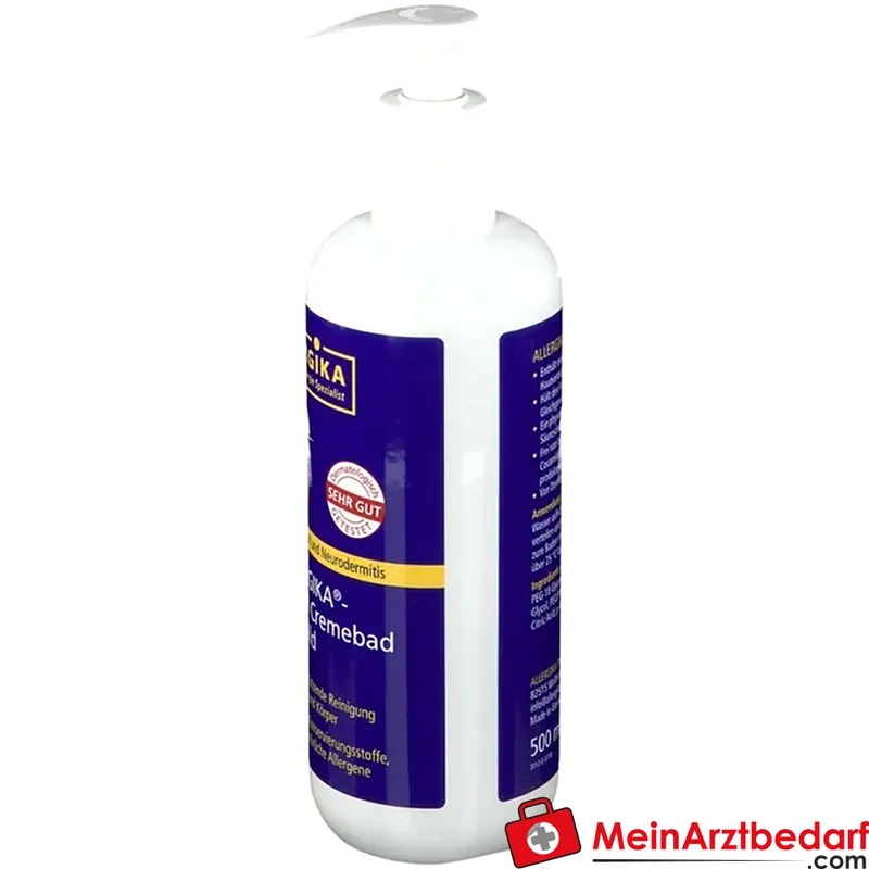 ALLERGIKA Dusch- und Cremebad mild 500 ml für empfindliche Haut