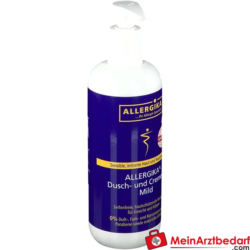 ALLERGIKA Dusch- und Cremebad mild 500 ml für empfindliche Haut