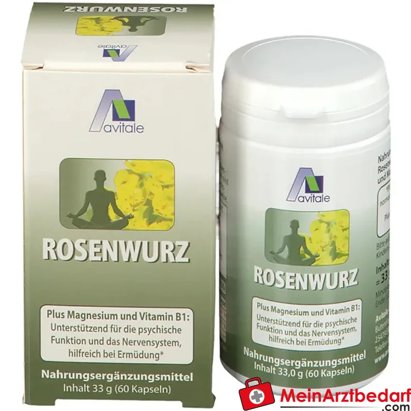 Avitale Rosenwurz-Extrakt 200 mg Kapseln 60 Stück