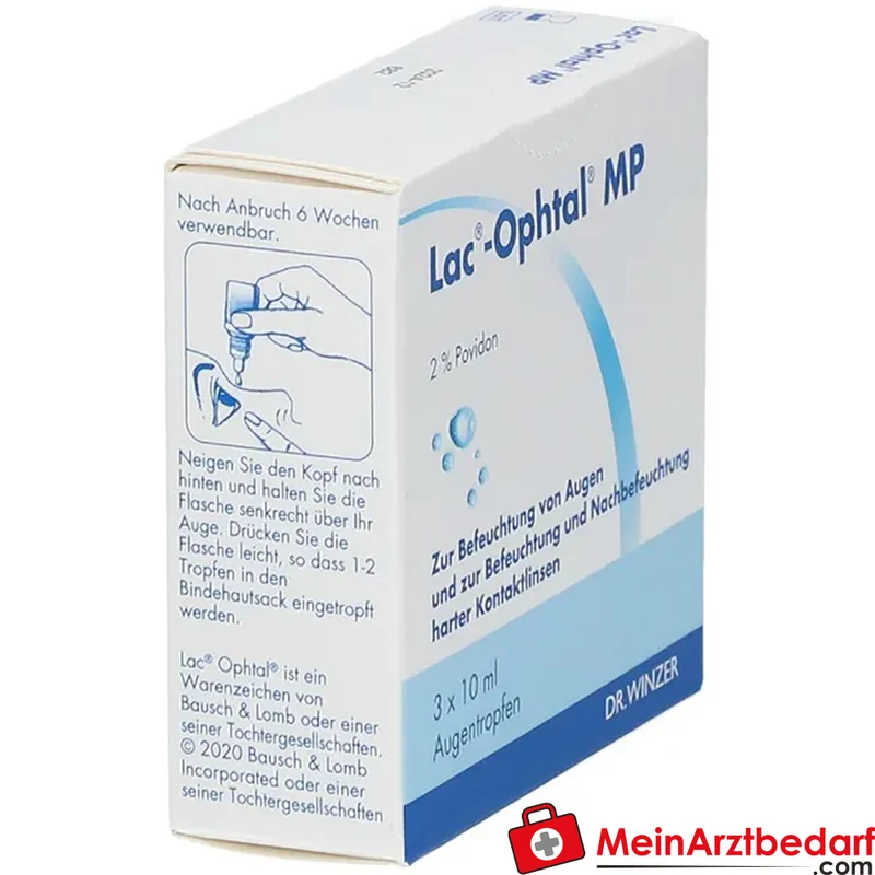 Lac-Ophtal MP 2% Povidon Augentropfen 30 ml