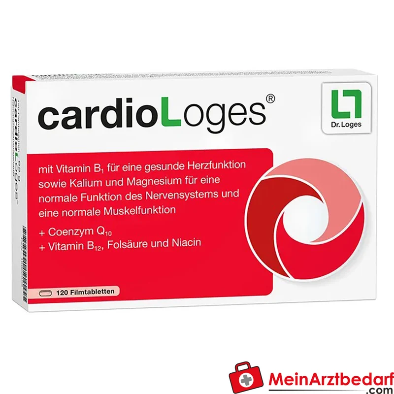cardioLoges Ubidecarenon (Coenzym Q10) 15 mg Tabletten 120 Stück