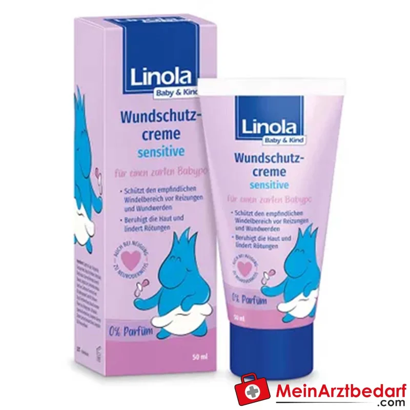 Linola Baby & Kind Wundschutzcreme sensitive 50 ml parfümfrei