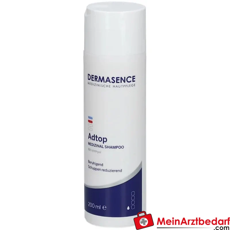 DERMASENCE Adtop Medizinal Shampoo Ichthyol und Piroctone Olamine 200 ml