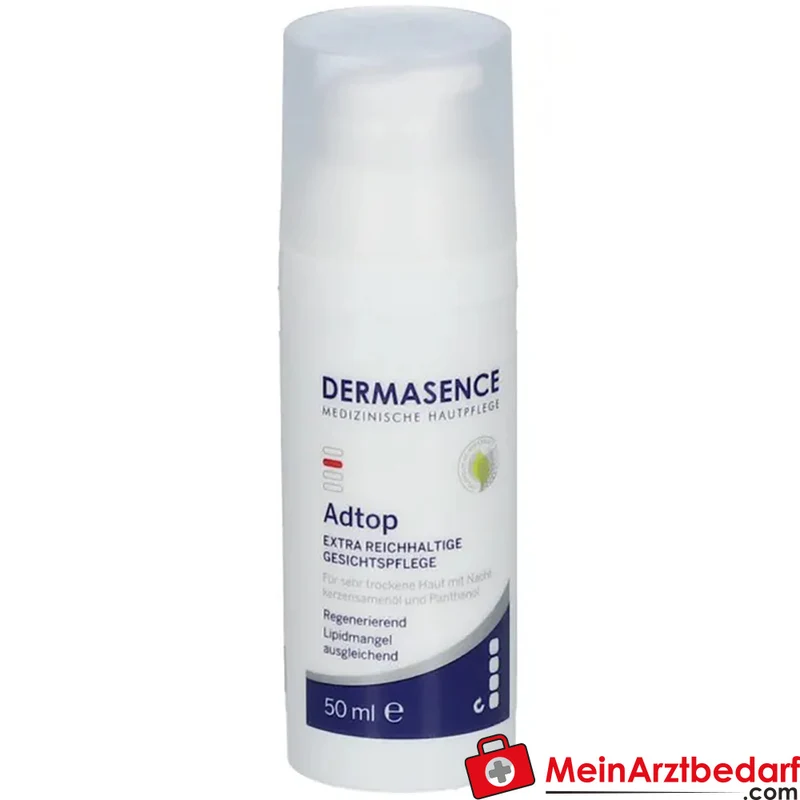DERMASENCE Adtop Extra Reichhaltige Gesichtscreme 50 ml für sehr trockene, sensible Haut