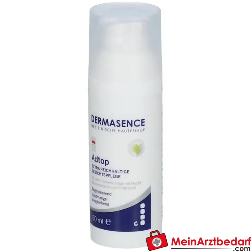DERMASENCE Adtop Extra Reichhaltige Gesichtscreme 50 ml für sehr trockene, sensible Haut