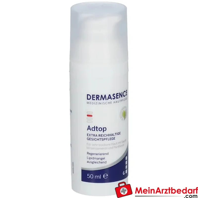 DERMASENCE Adtop Extra Reichhaltige Gesichtscreme 50 ml für sehr trockene, sensible Haut