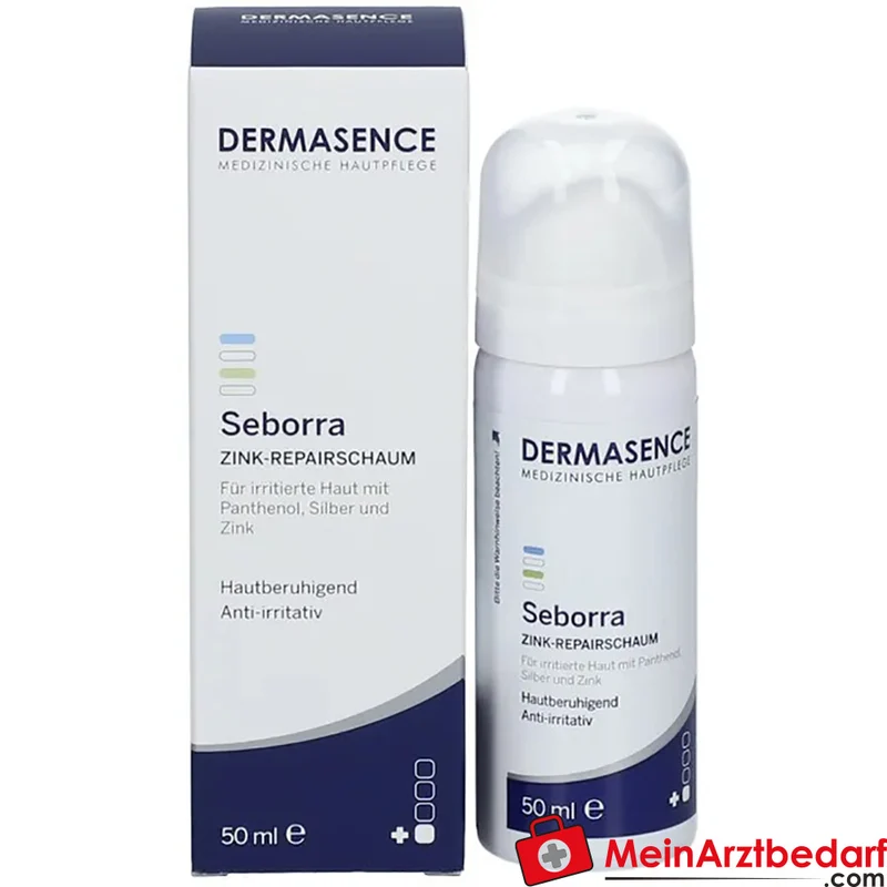 DERMASENCE Seborra-Zink Repairschaum mit Zinkoxid & Panthenol 50 ml