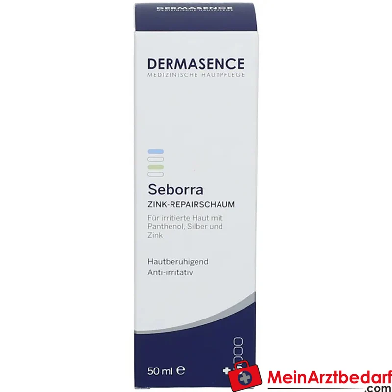 DERMASENCE Seborra-Zink Repairschaum mit Zinkoxid & Panthenol 50 ml
