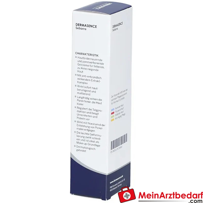 DERMASENCE Seborra Beruhigende Gelcreme Niacinamid 50 ml