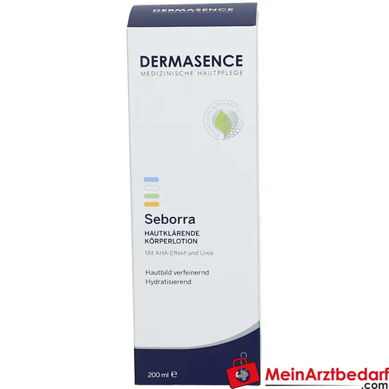 DERMASENCE Seborra Glycolsäure 10% Urea Lotion 200 ml