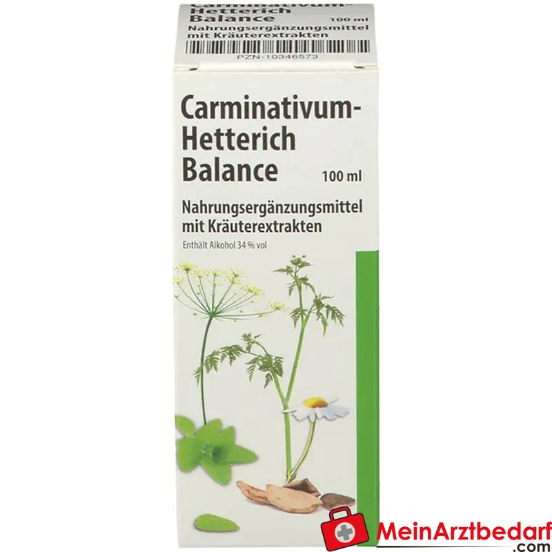 Teofarma Carminativum-Hetterich Balance pflanzliche Tropfen 100 ml