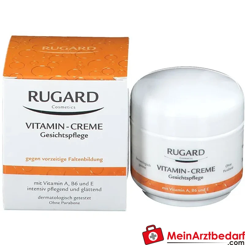 RUGARD Vitamin-Creme Anti-Age mit Vitamin A B6 E, Creme 100 St.