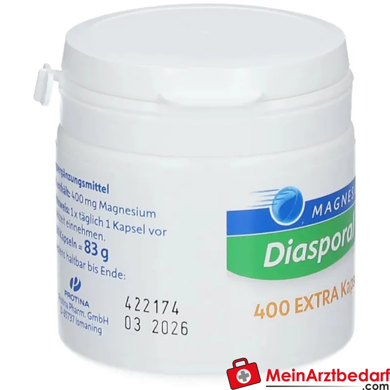 Magnesium-Diasporal 400 mg Extra Kapseln 100 Stück