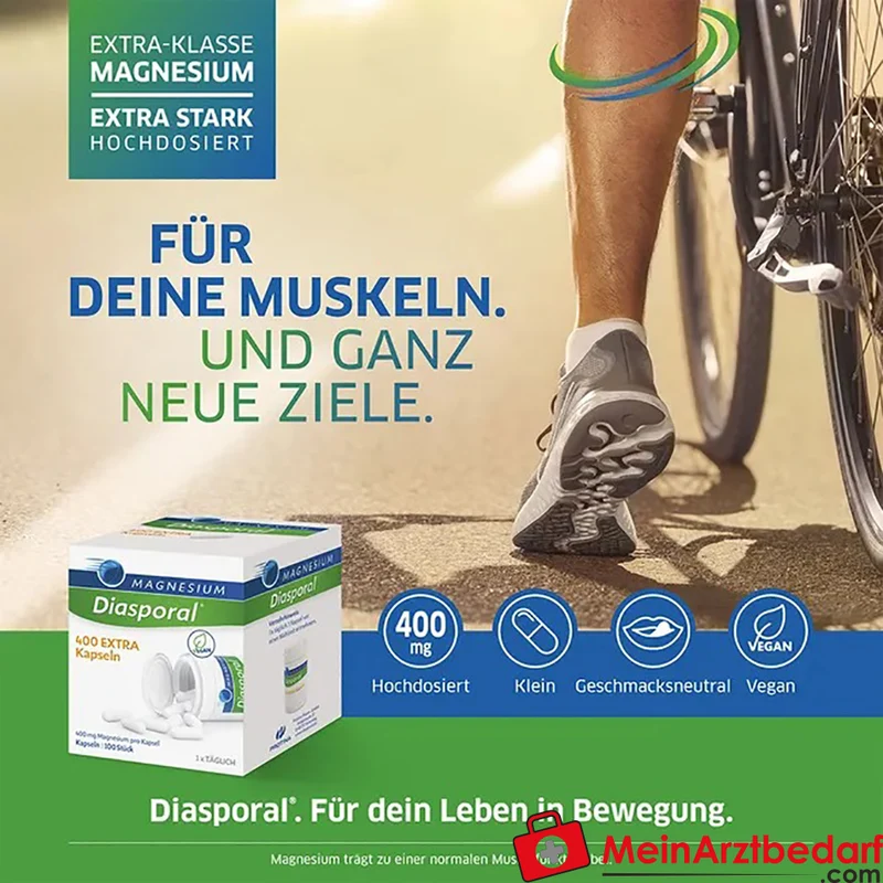 Magnesium-Diasporal 400 mg Extra Kapseln 100 Stück