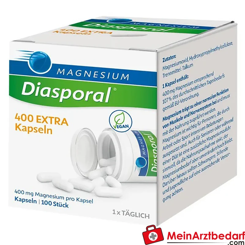 Magnesium-Diasporal 400 mg Extra Kapseln 100 Stück