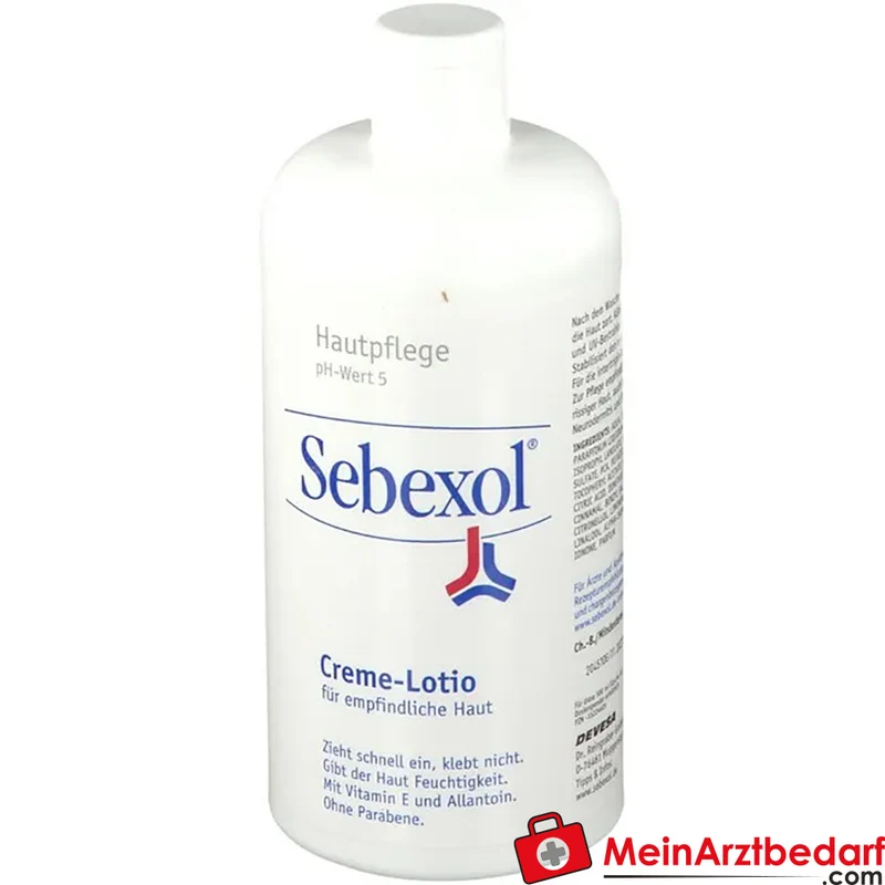Sebexol Creme Lotio für trockene Haut 500 ml